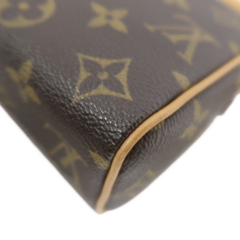 LOUIS VUITTON Recital Monogram Brown Handbag LV Monogram PVC Underarm Bag