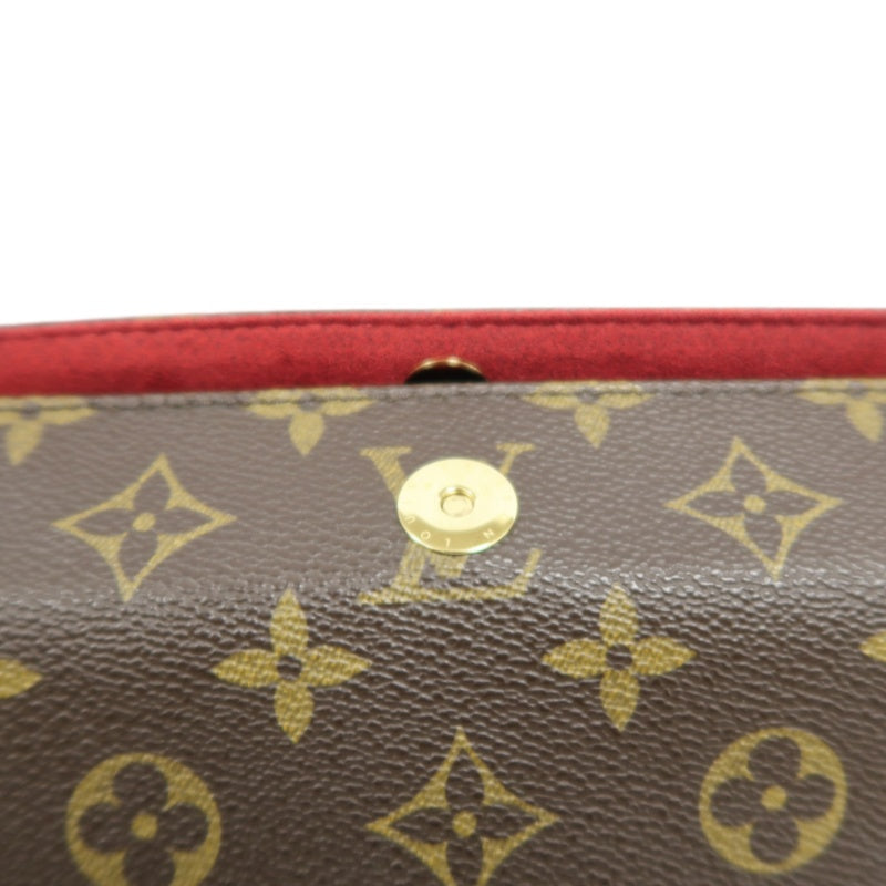 LOUIS VUITTON Recital Monogram Brown Handbag LV Monogram PVC Underarm Bag