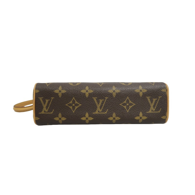 LOUIS VUITTON Recital Monogram Brown Handbag LV Monogram PVC Underarm Bag
