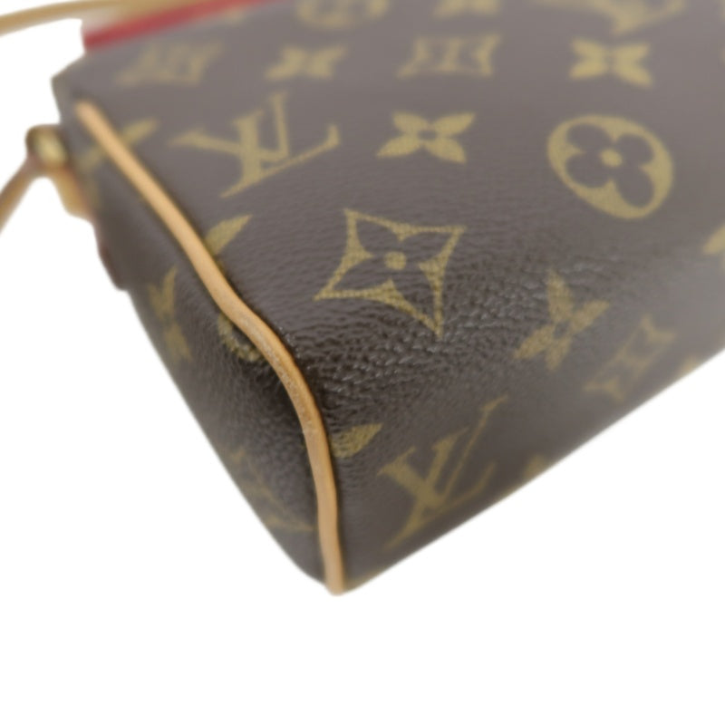 LOUIS VUITTON Recital Monogram Brown Handbag LV Monogram PVC Underarm Bag