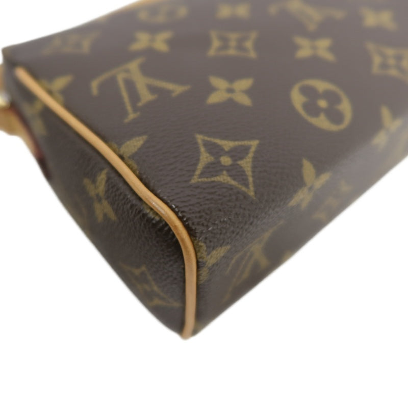 LOUIS VUITTON Recital Monogram Brown Handbag LV Monogram PVC Underarm Bag