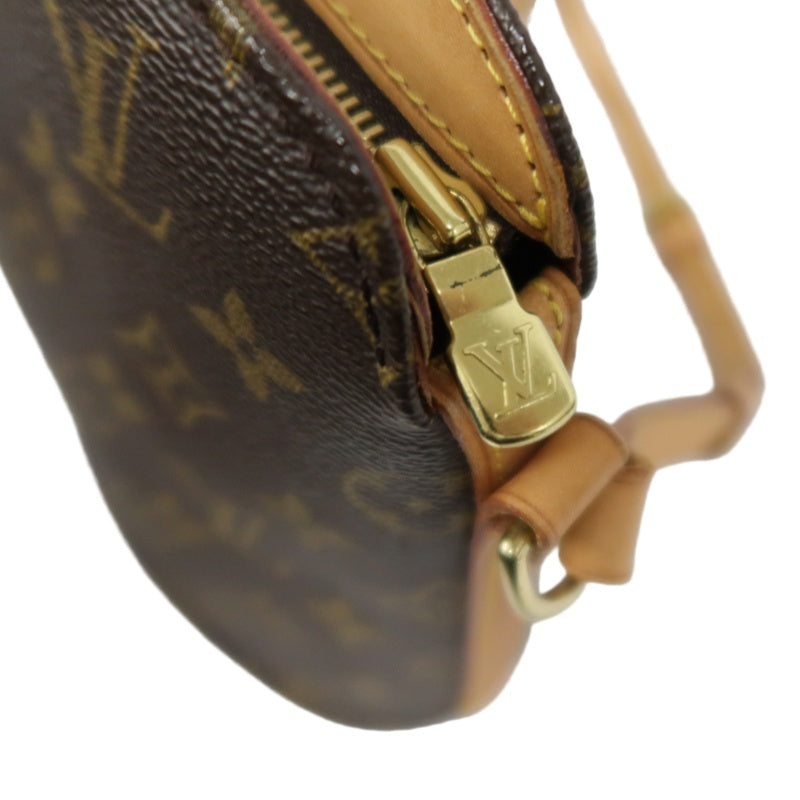 LOUIS VUITTON Monogram Drouot Shoulder Bag Pvc Brown
