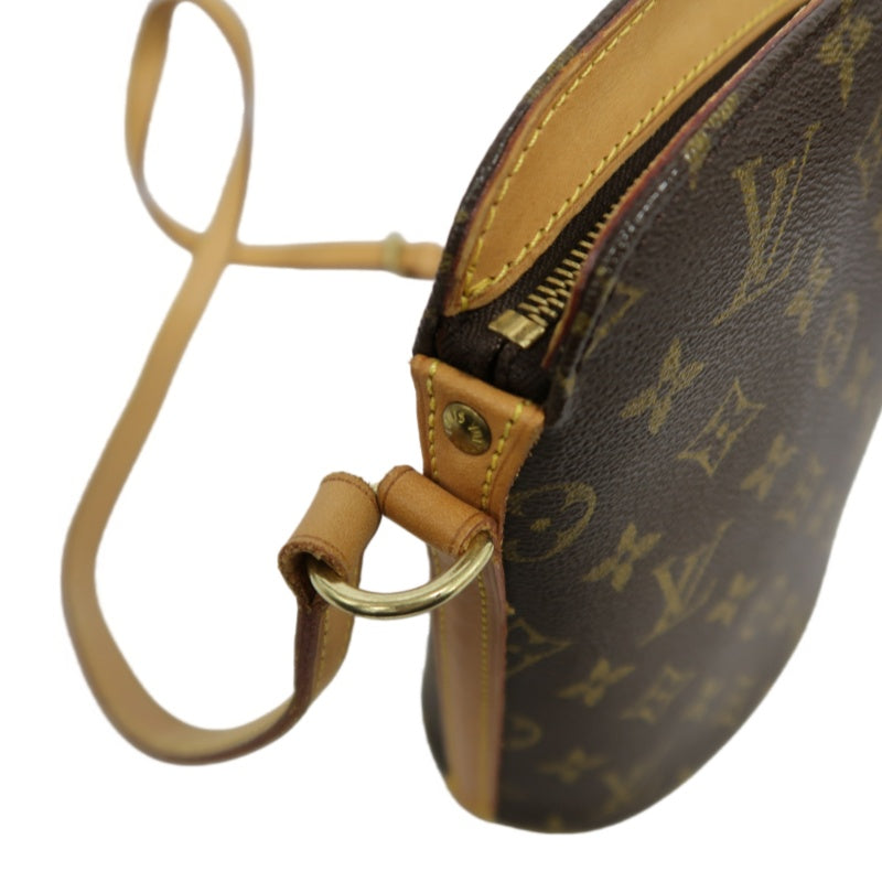 LOUIS VUITTON Monogram Drouot Shoulder Bag Pvc Brown