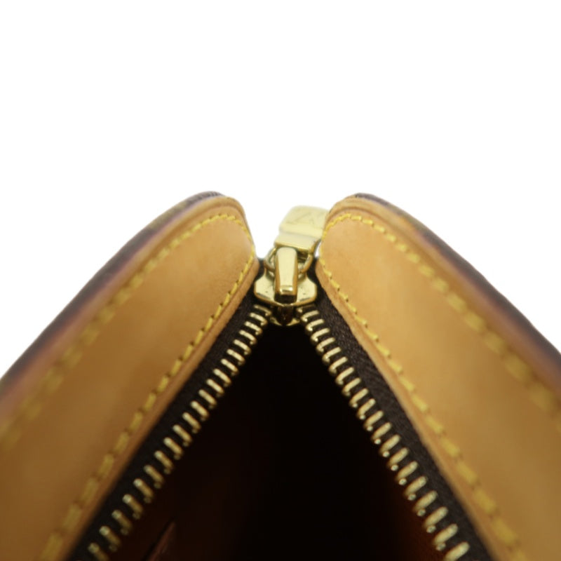 LOUIS VUITTON Monogram Drouot Shoulder Bag Pvc Brown