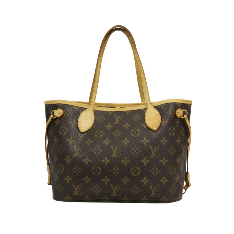 LOUIS VUITTON Neverfull PM Monogram Canvas Tote Bag Brown Shoulder Bag
