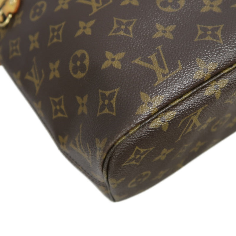 LOUIS VUITTON Neverfull PM Monogram Canvas Tote Bag Brown Shoulder Bag