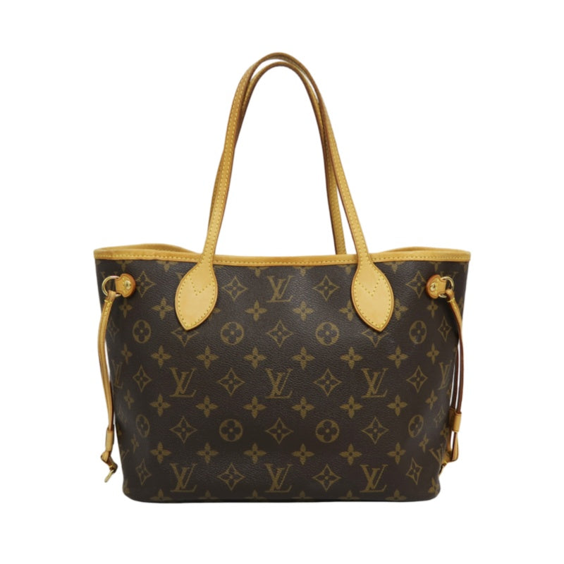 LOUIS VUITTON Neverfull PM Monogram Canvas Tote Bag Brown Shoulder Bag