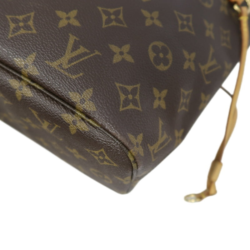 LOUIS VUITTON Neverfull PM Monogram Canvas Tote Bag Brown Shoulder Bag