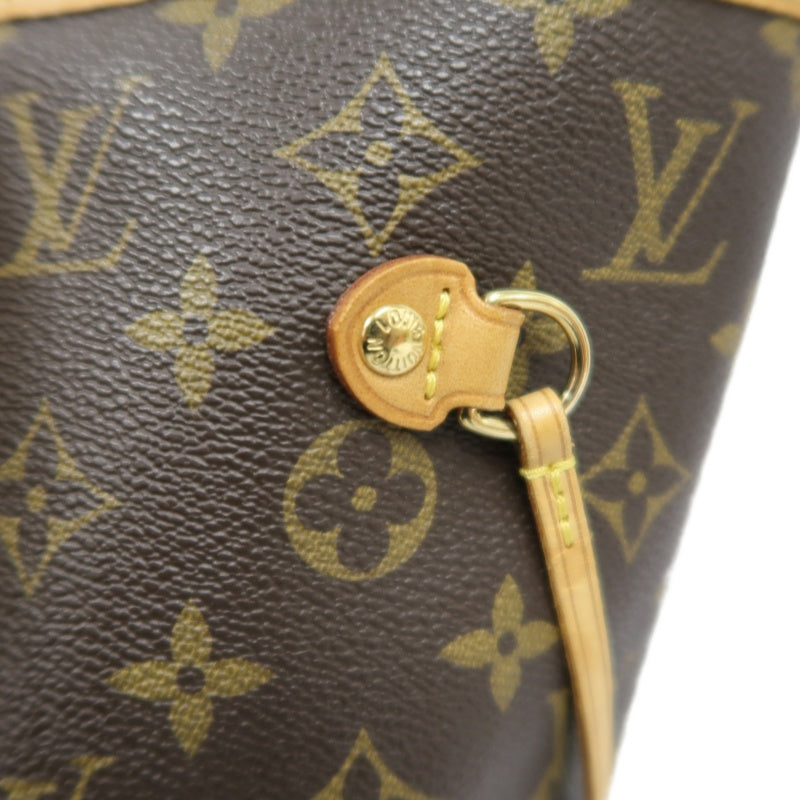 LOUIS VUITTON Neverfull MM Monogram Canvas Tote Bag Brown Shoulder Bag