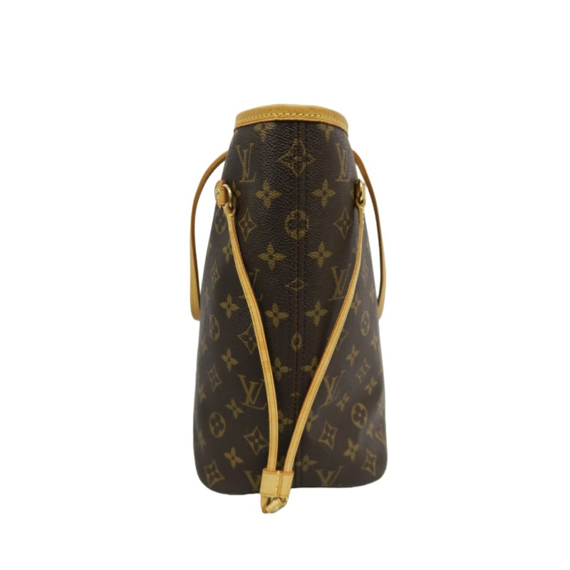 LOUIS VUITTON Neverfull MM Monogram Canvas Tote Bag Brown Shoulder Bag