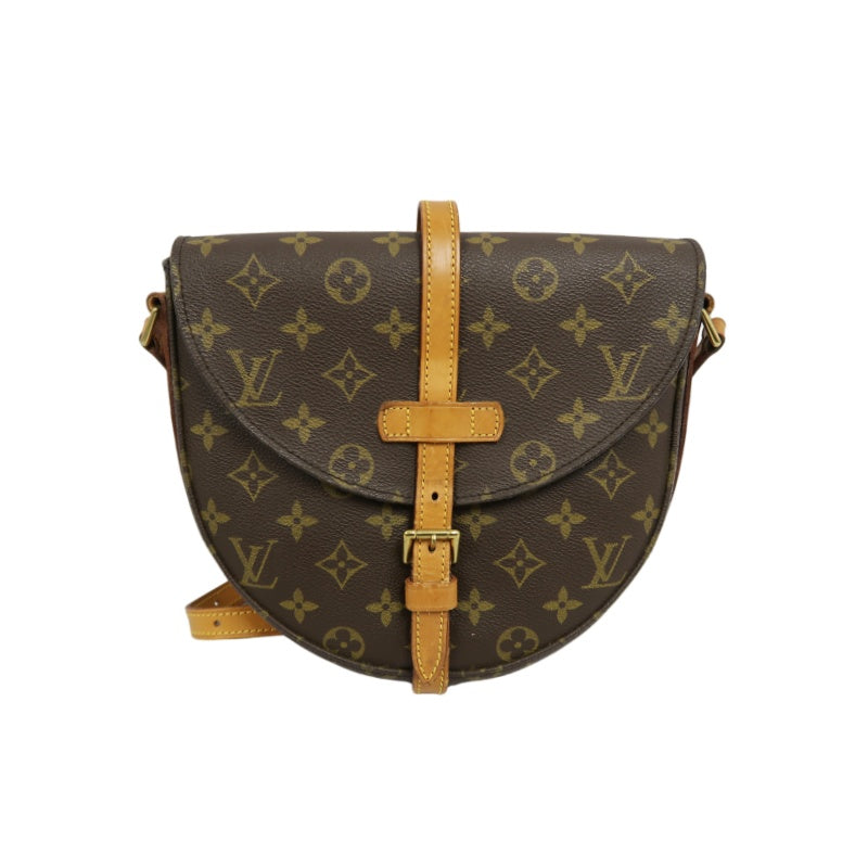 LOUIS VUITTON Monogram Chantilly GM Shoulder Bag Pvc Brown