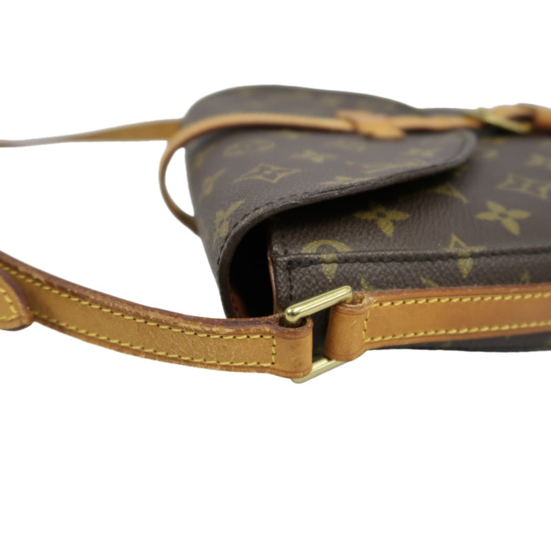 LOUIS VUITTON Monogram Chantilly GM Shoulder Bag Pvc Brown