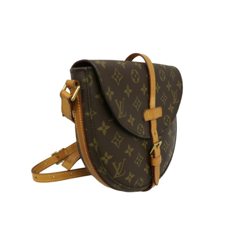 LOUIS VUITTON Monogram Chantilly GM Shoulder Bag Pvc Brown