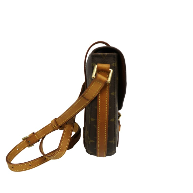 LOUIS VUITTON Monogram Chantilly GM Shoulder Bag Pvc Brown