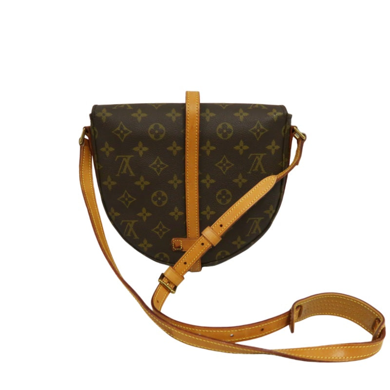 LOUIS VUITTON Monogram Chantilly GM Shoulder Bag Pvc Brown