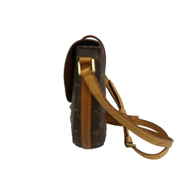 LOUIS VUITTON Monogram Chantilly GM Shoulder Bag Pvc Brown