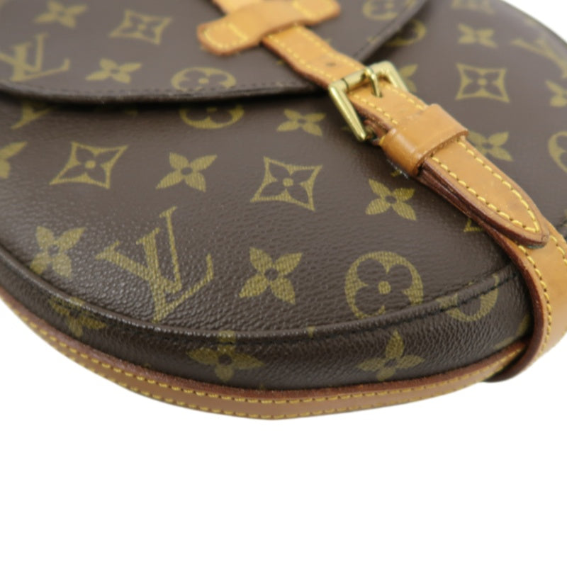 LOUIS VUITTON Monogram Chantilly GM Shoulder Bag Pvc Brown