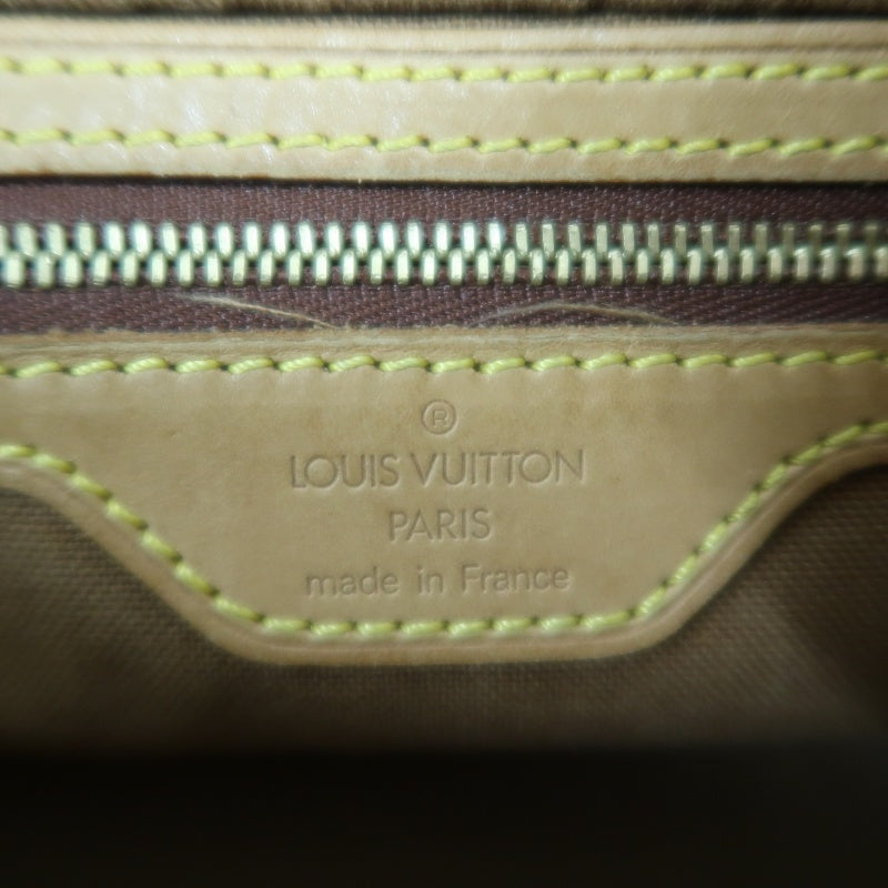 LOUIS VUITTON Trotter Monogram Canvas Shoulder Bag Brown Crossbody Bag