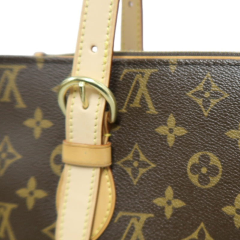 LOUIS VUITTON Popincourt Monogram Canvas Shoulder Bag Brown Tote Bag