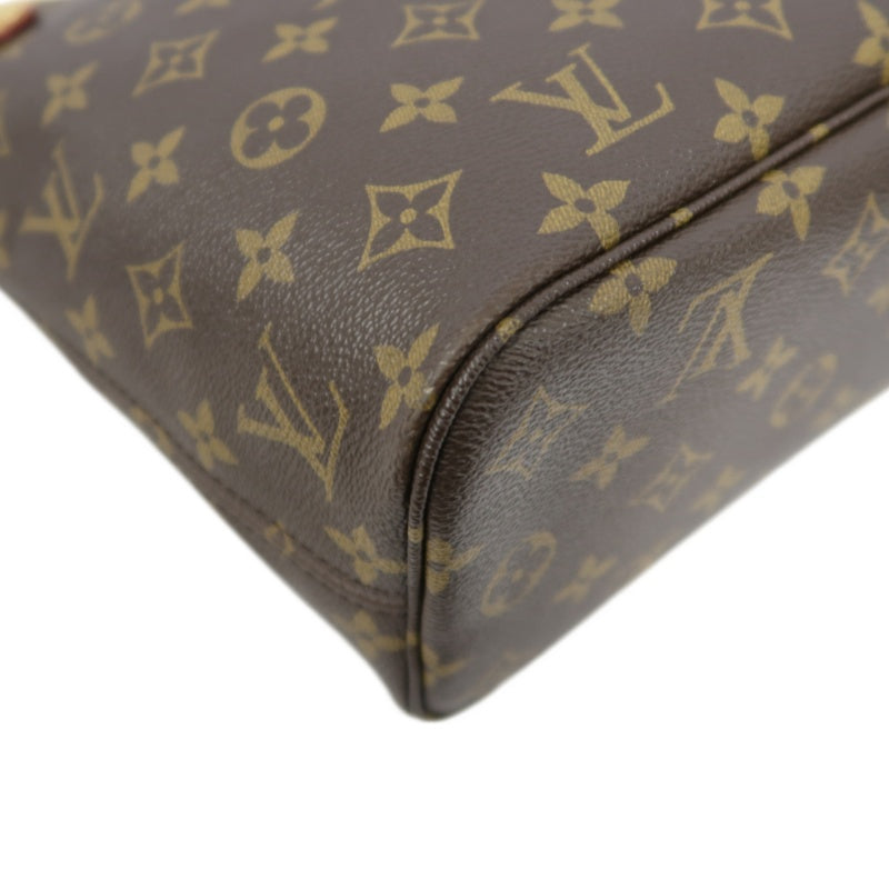 LOUIS VUITTON Monogram Neverfull PM Tote Bag Brown PVC Shoulder Bag