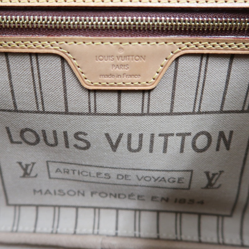 LOUIS VUITTON Monogram Neverfull PM Tote Bag Brown PVC Shoulder Bag