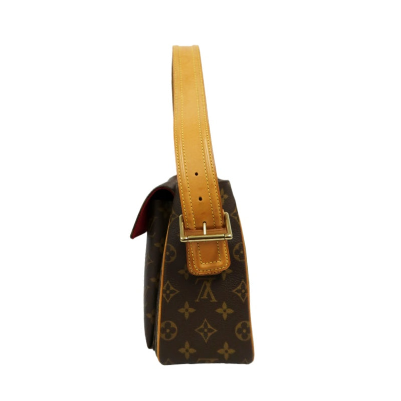 LOUIS VUITTON Monogram Viva Cite GM Handbag Brown PVC Shoulder Bag