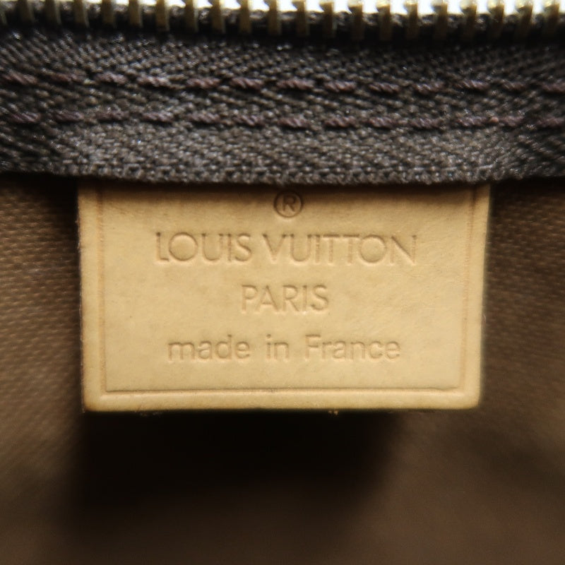LOUIS VUITTON Monogram Nano Speedy Handbag PVC Brown