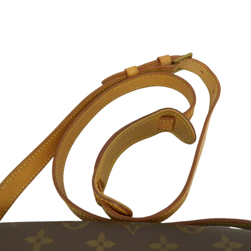 LOUIS VUITTON Monogram Saint Cloud GM Shoulder Bag PVC Brown