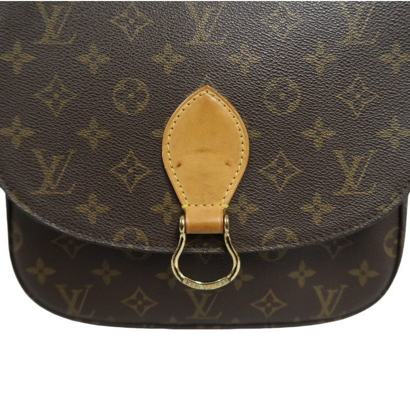 LOUIS VUITTON Monogram Saint Cloud GM Shoulder Bag PVC Brown