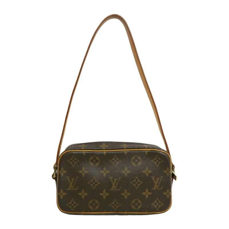 LOUIS VUITTON Pochette Cite Monogram Canvas Shoulder Bag Brown