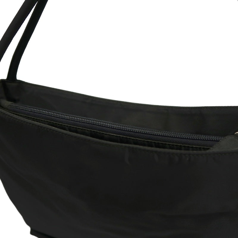 PRADA Black Nylon Tote Shoulder Bag