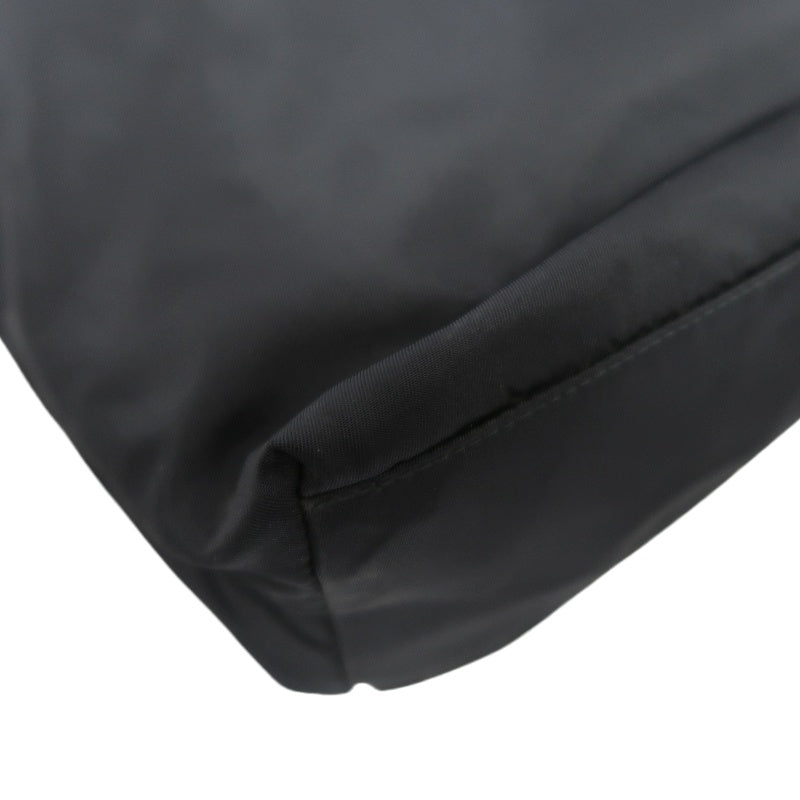 PRADA Black Nylon Tote Shoulder Bag