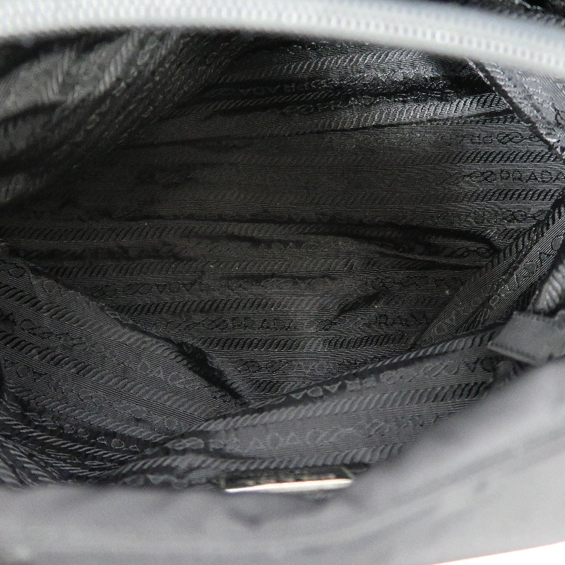 PRADA Tote Bag, Black Nylon Shoulder Bag