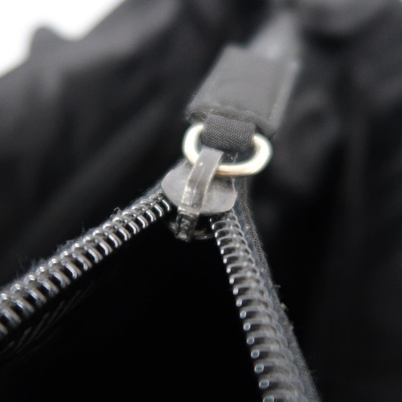 PRADA Tote Bag, Black Nylon Shoulder Bag