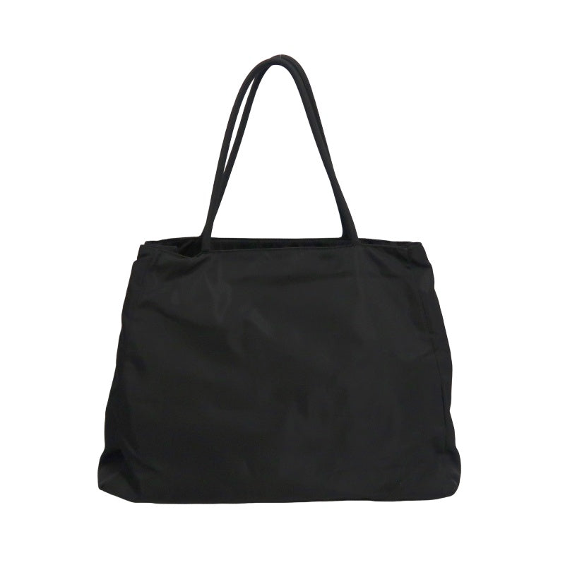 PRADA Tote Bag, Black Nylon Shoulder Bag