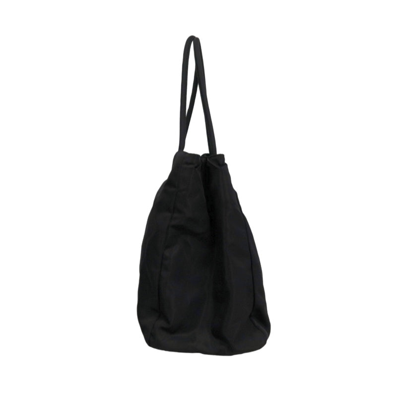 PRADA Tote Bag, Black Nylon Shoulder Bag