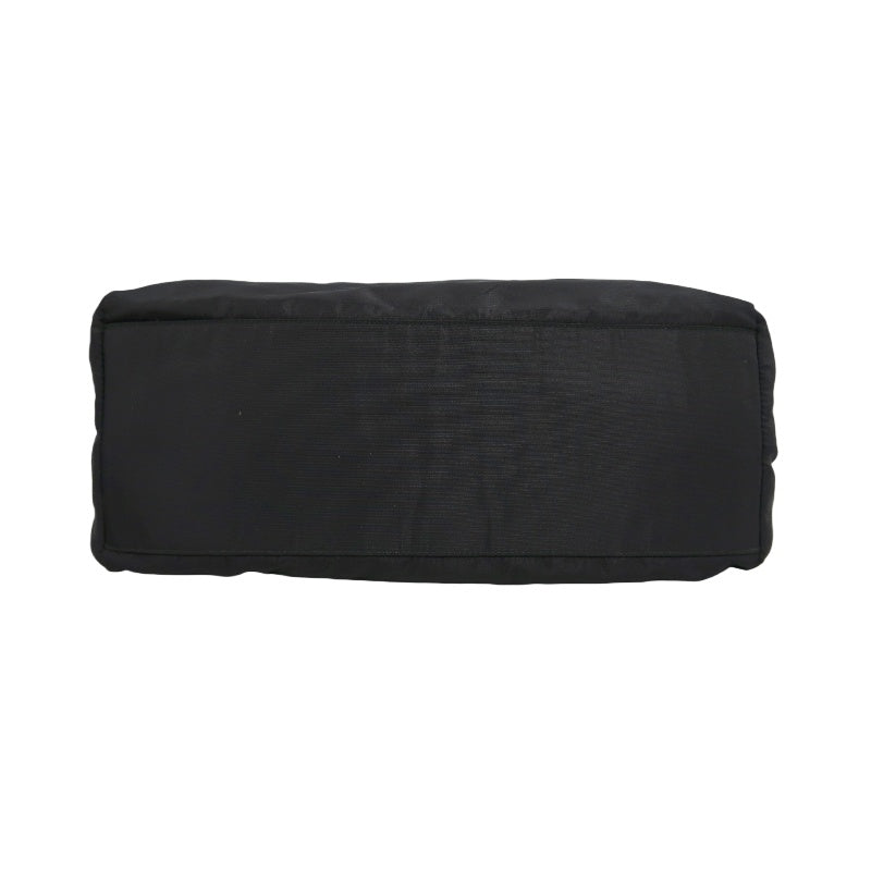 PRADA Tote Bag, Black Nylon Shoulder Bag