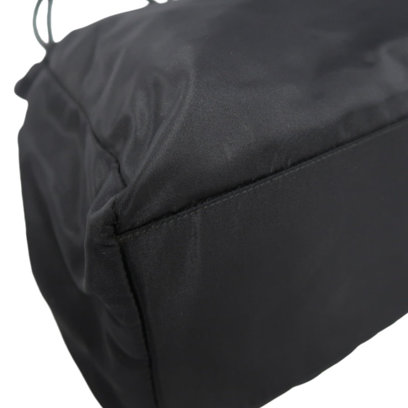 PRADA Tote Bag, Black Nylon Shoulder Bag