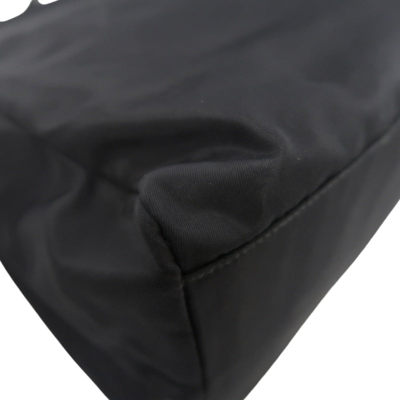 PRADA Tote Bag, Black Nylon Shoulder Bag