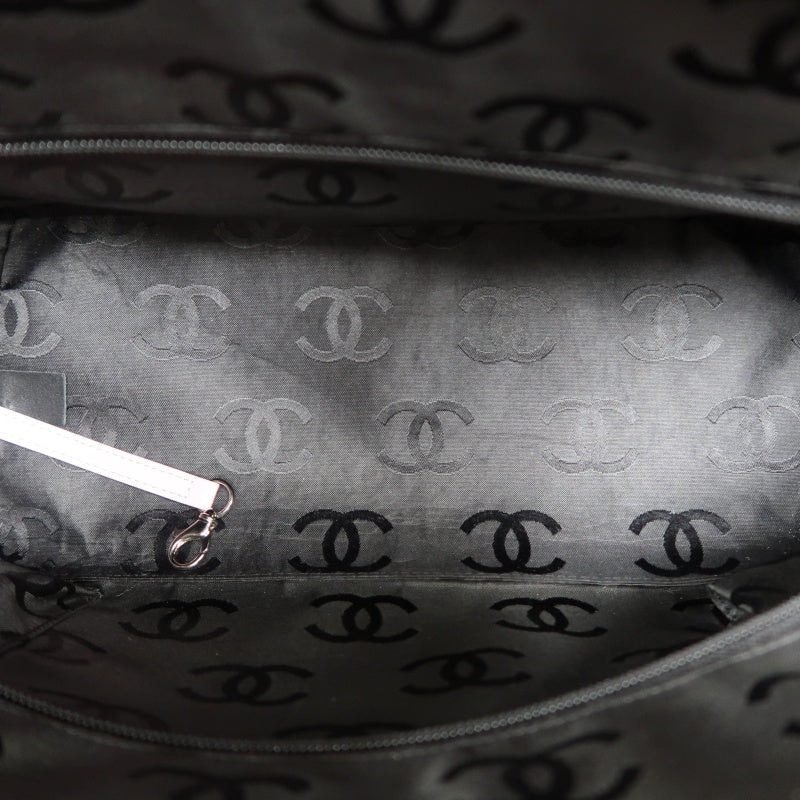 CHANEL Cambon Quilted Tote Bag Calfskin Pink