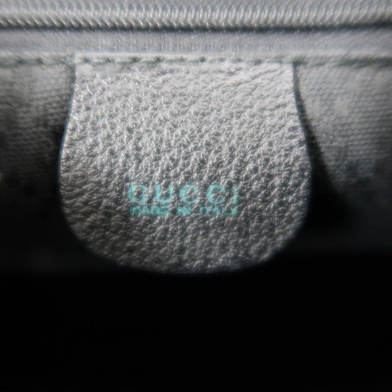 GUCCI Bamboo Backpack, Black Suede