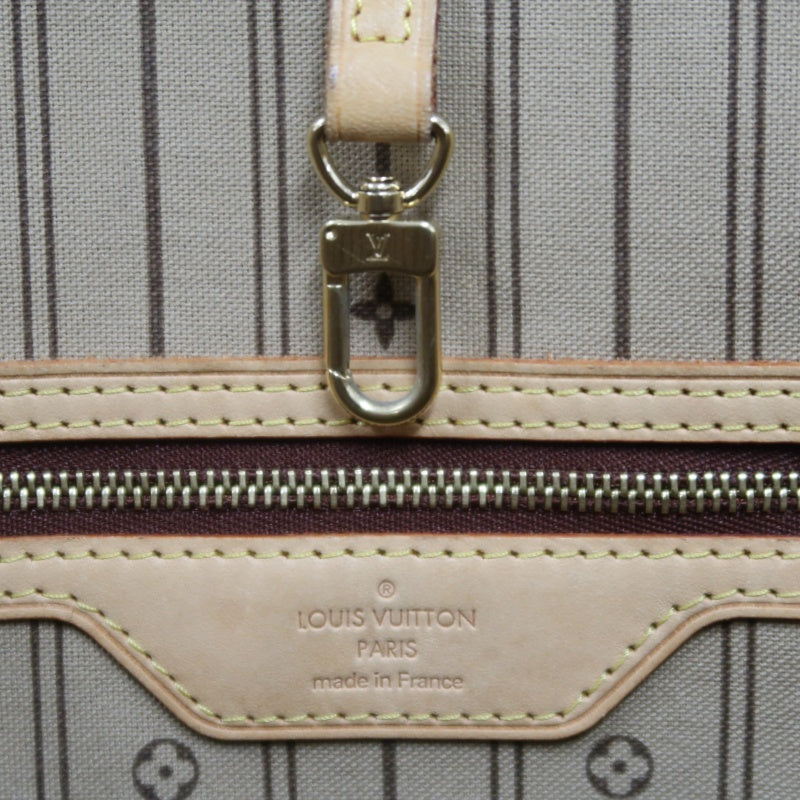 LOUIS VUITTON Neverfull MM Monogram Canvas Tote Bag Brown Shoulder Bag