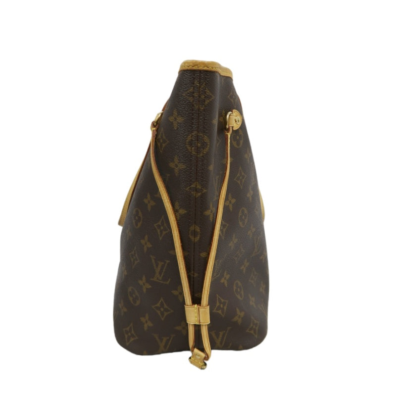 LOUIS VUITTON Neverfull MM Monogram Canvas Tote Bag Brown Shoulder Bag