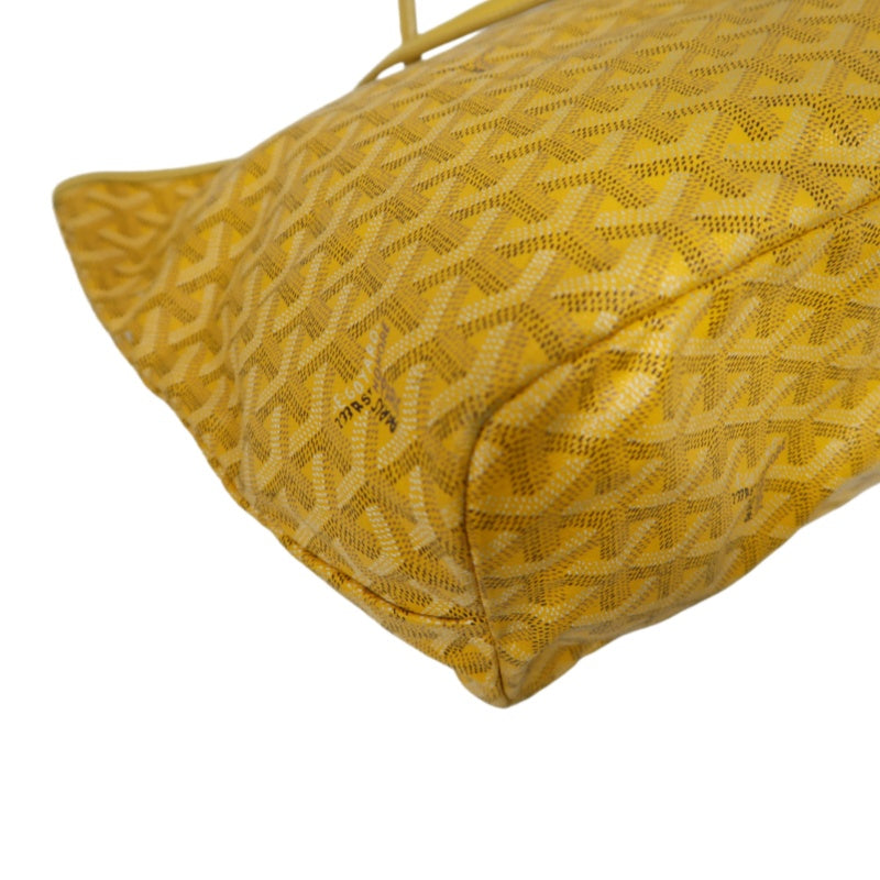 GOYARD Saint Louis GM Tote Bag Pvc Yellow With Pouch