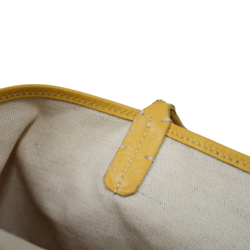 GOYARD Saint Louis GM Tote Bag Pvc Yellow With Pouch