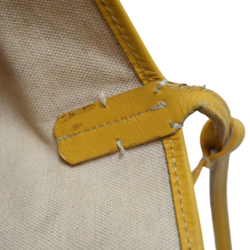 GOYARD Saint Louis GM Tote Bag Pvc Yellow With Pouch