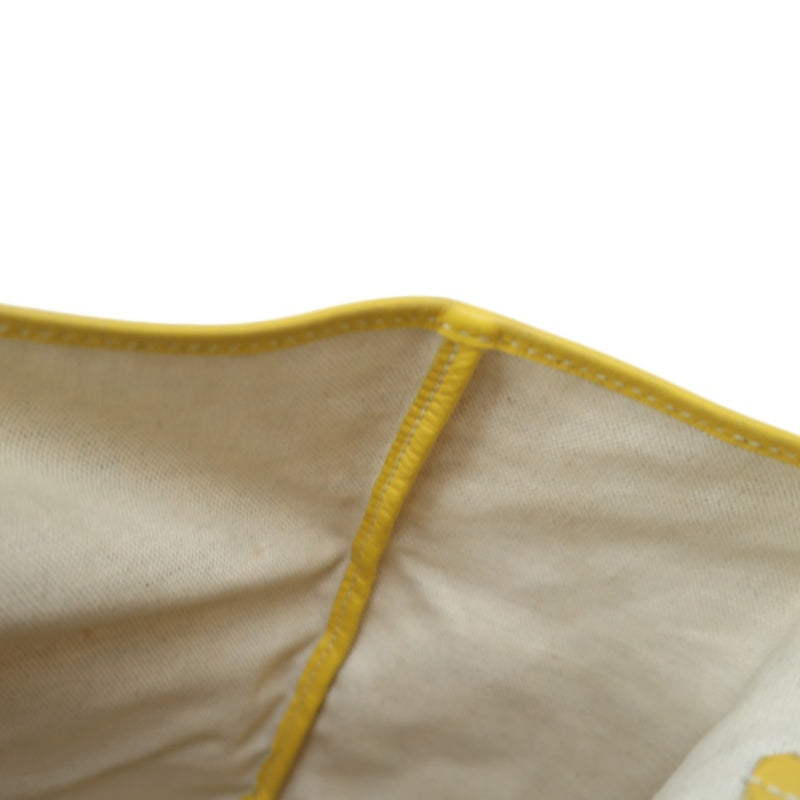 GOYARD Saint Louis GM Tote Bag Pvc Yellow With Pouch