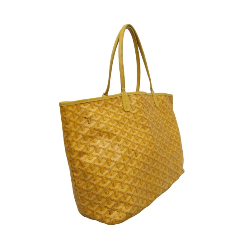 GOYARD Saint Louis GM Tote Bag Pvc Yellow With Pouch
