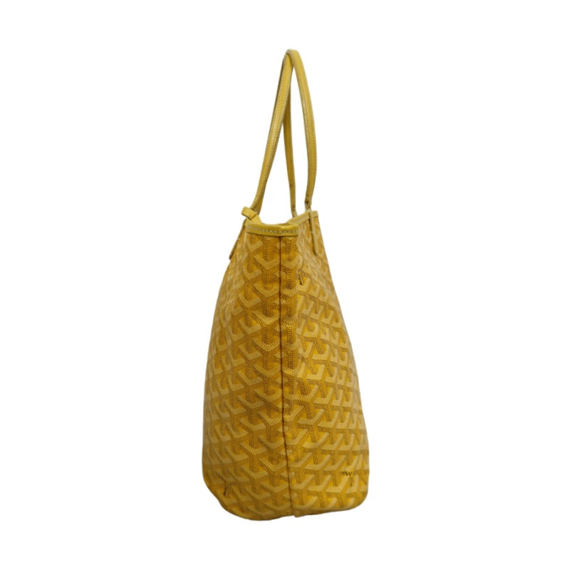 GOYARD Saint Louis GM Tote Bag Pvc Yellow With Pouch