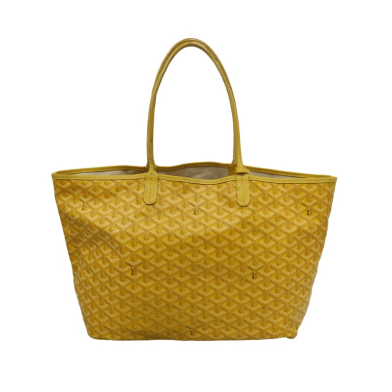 GOYARD Saint Louis GM Tote Bag Pvc Yellow With Pouch
